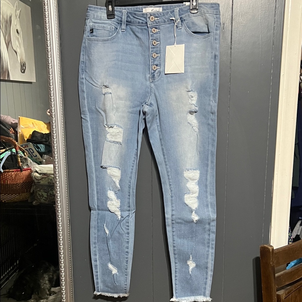 NWT Kancan high rise skinny jeans